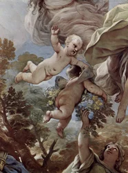 Frescoes in the Gallery of the Palazzo Medici-Riccardi in Florence, Scene